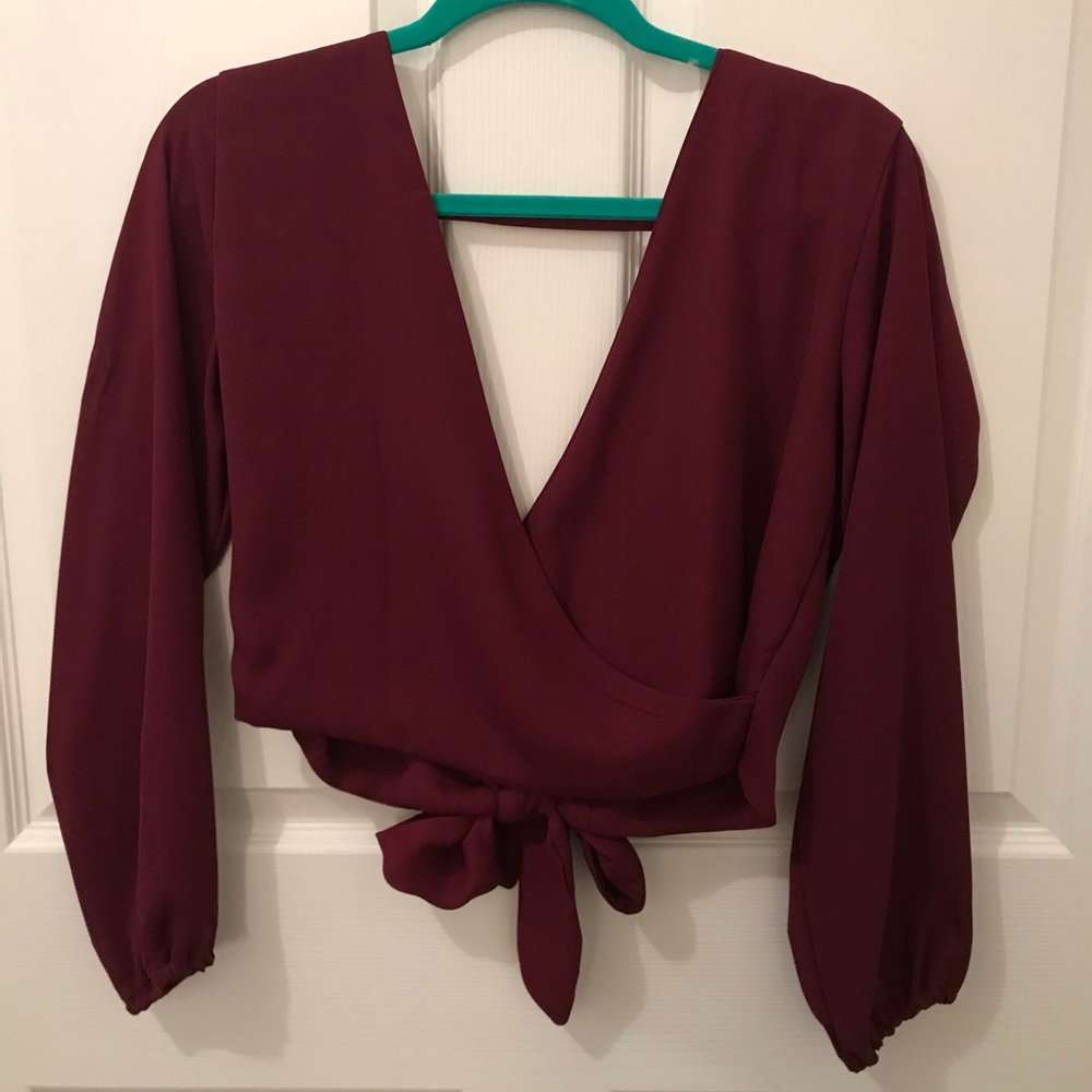 Wrap Crop Top